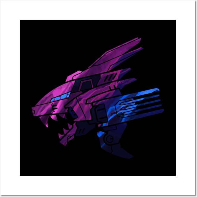 Zoids Liger Zero | Watcher Wall Art by MaiasaLiger